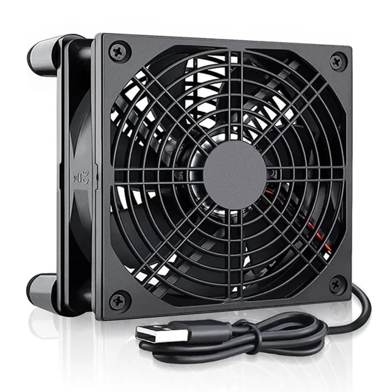 Diy Electronics Box - Router Koelventilator Hoge Luchtstroom Stille DIY
