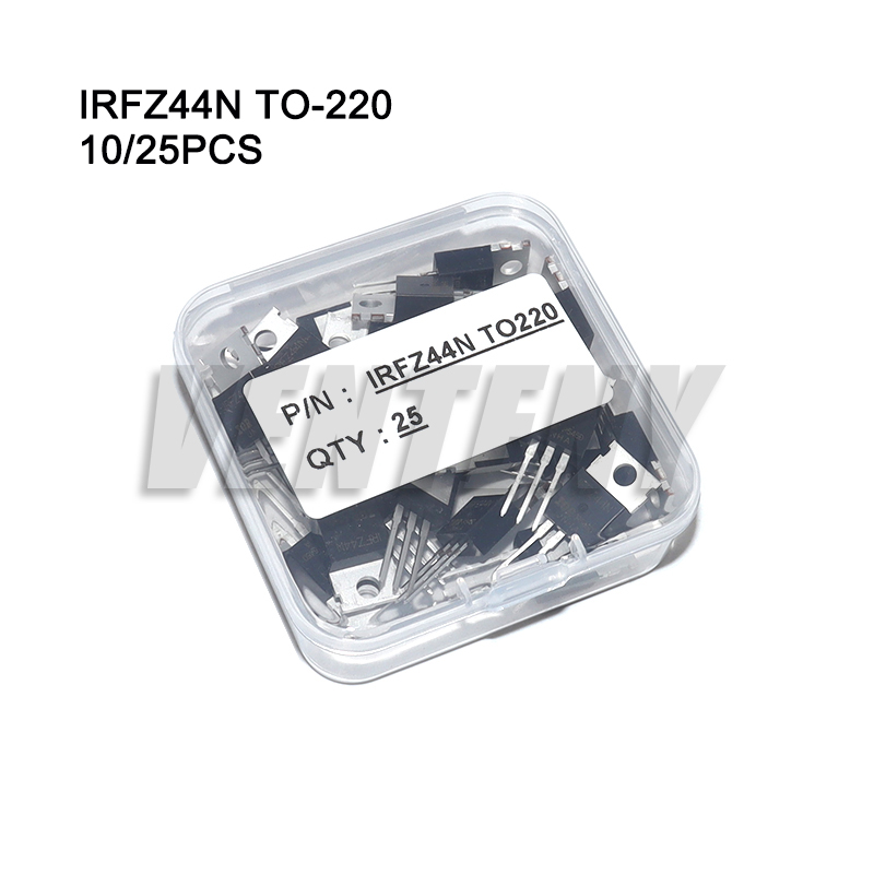 Mosfet Transistor Set - 10 stuks 25 stuks IRFZ44N Mosfet