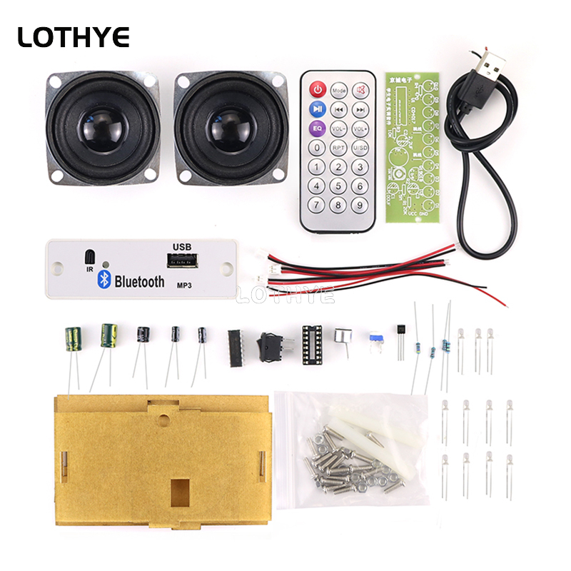 Diy Electronics Audio - Mini-versterker Audio Bluetooth 3W*2 Luidsprekerbouwset DIY