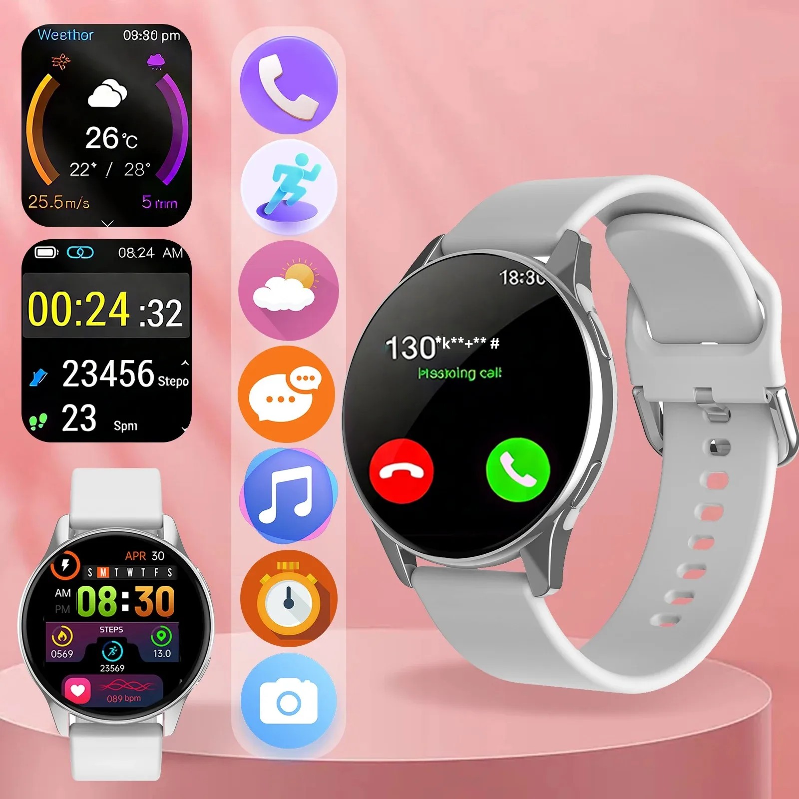 Diy Electronics For Adults - 2025 Nieuw slim horloge Draadloos bellen