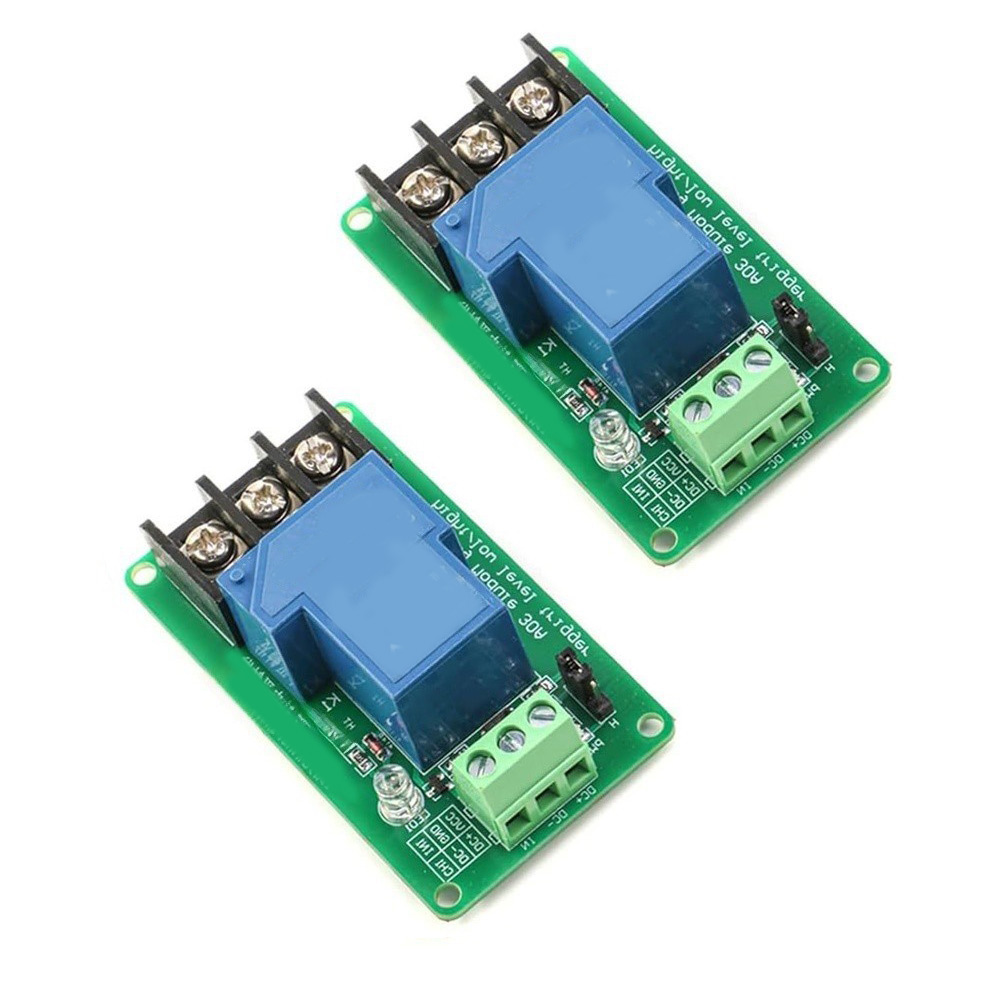 Relay Module 5V - 2 stuks 5V enkelkanaals relaismodule, gebouwd
