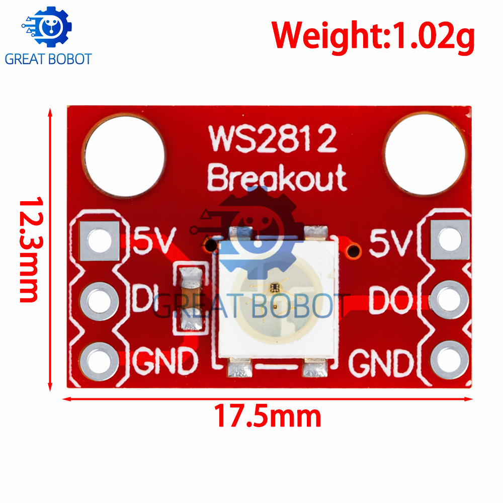 Diy Electronics Address - WS2812 5050 RGB LED-module, individueel adresseerbare