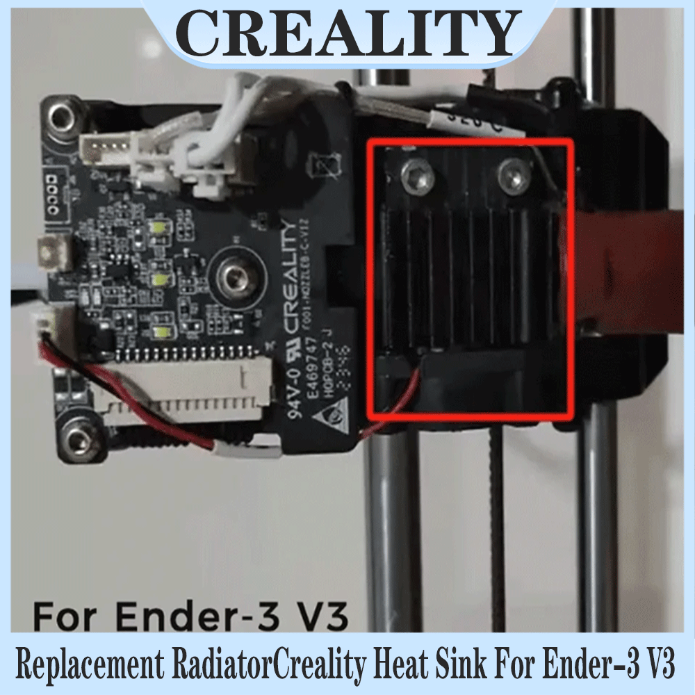 Creality Printer Ender 3 V3 - Creality 3D-printer koellichaam radiator vervangend accessoire