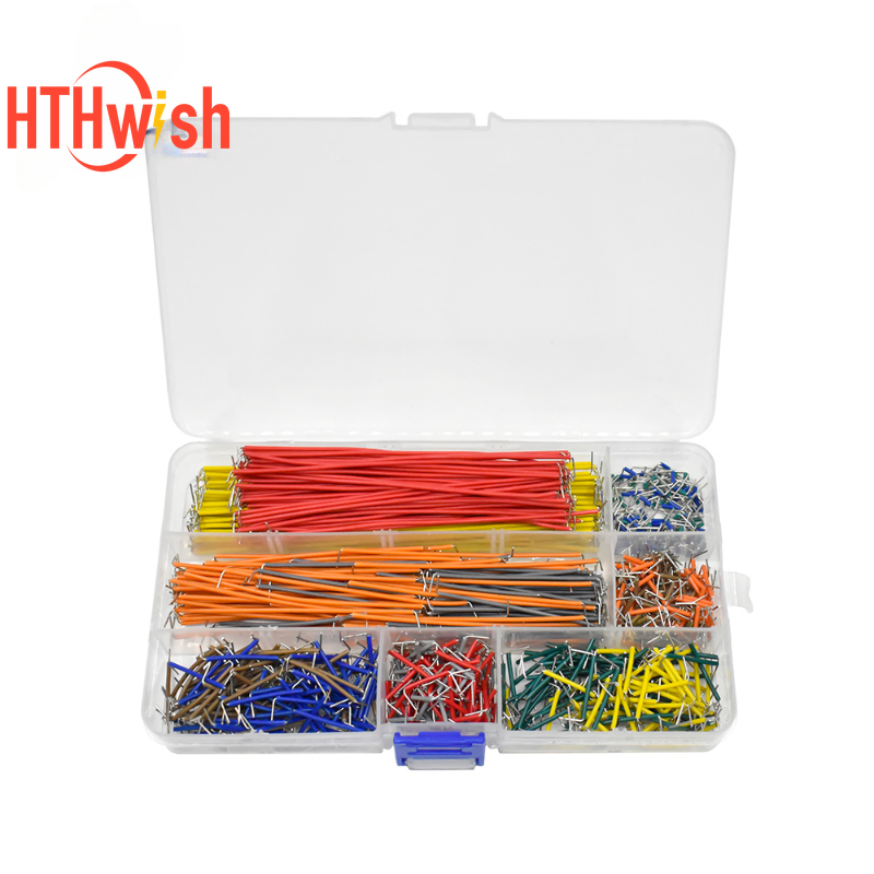 Breadboard Jumper Wire - 140-840Pcs Voorgevormde Breadboard Jumper Draad Kit