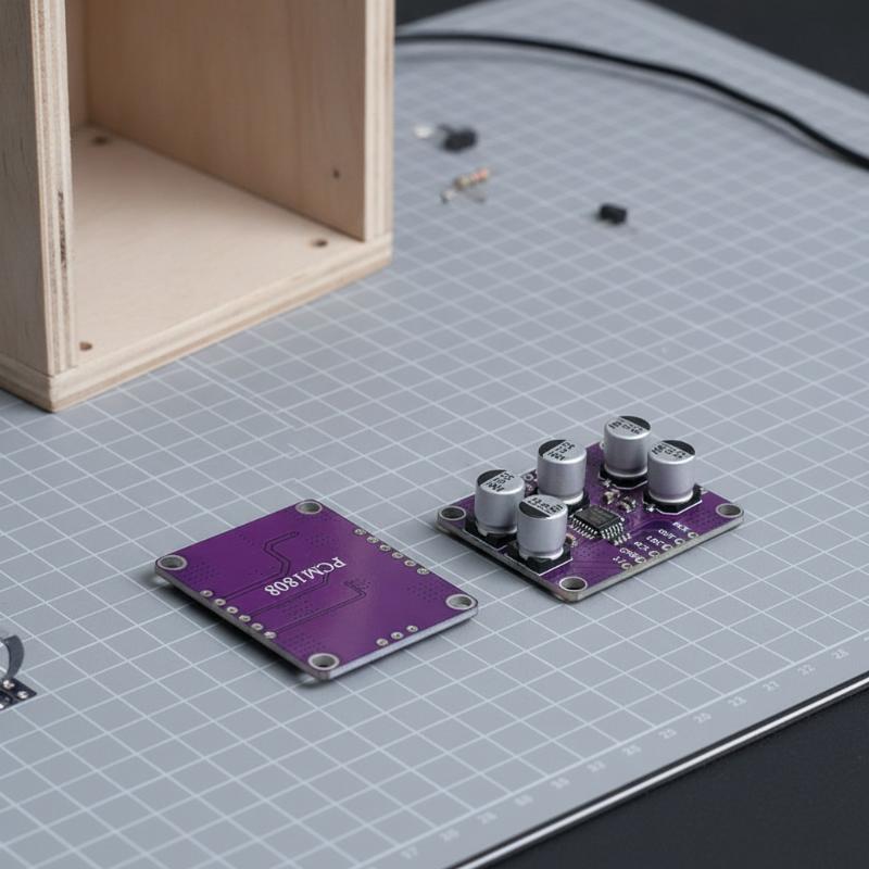 Diy Electronics Audio - NIEUWE 24Bit PCM1808 Stereo ADC Module