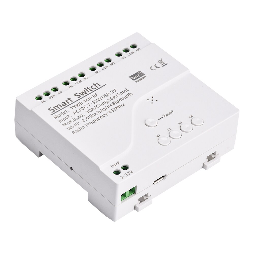 Relay Module 5V - Dc 5V-32V Intelligentie Wifi Relais Module