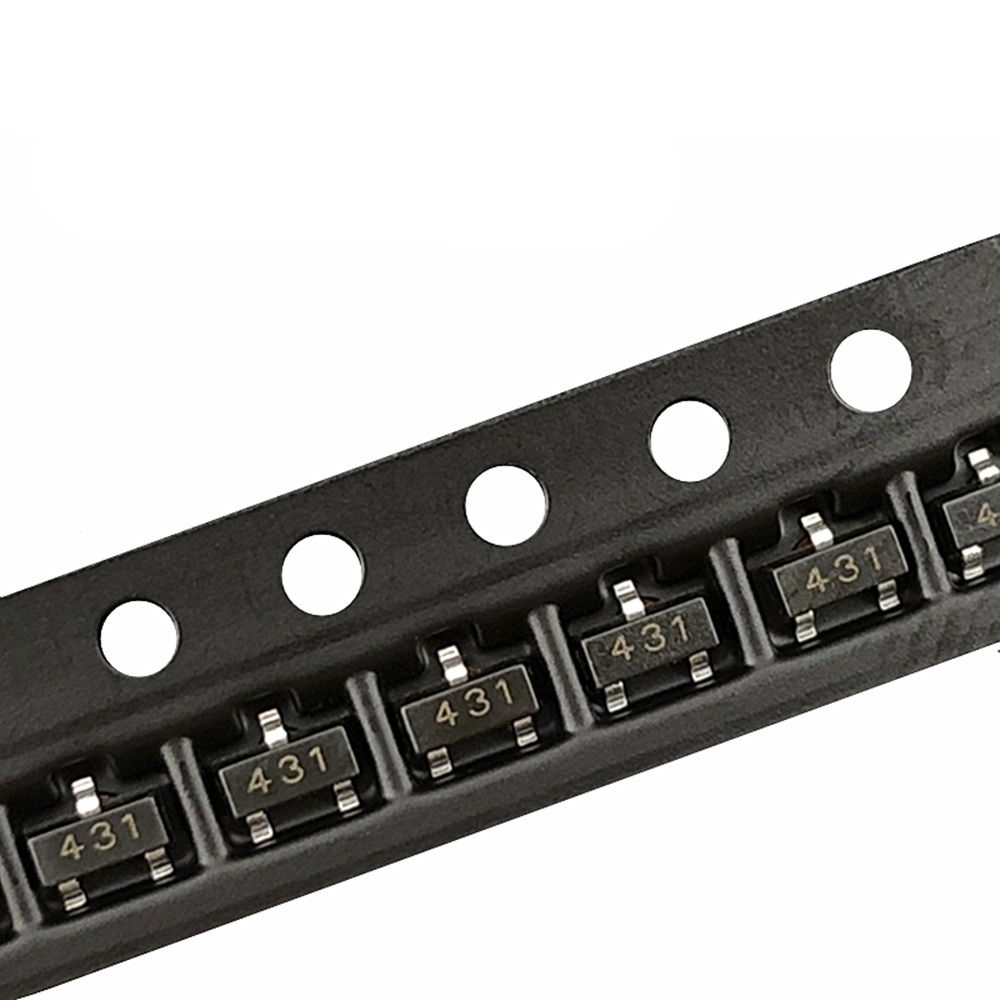 Mosfet Transistor Set - (100 stuks) TL431 SOT-23 SMD spanningsregelaar