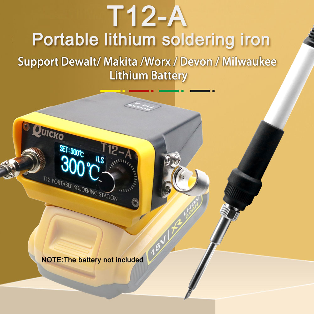 Milwaukee Drill M12 Fuel - 70W T12 Snoerloze Soldeerstation Soldeerijzer Voor
