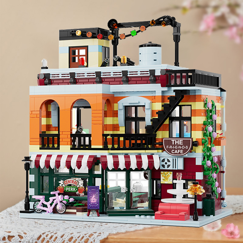 Diy Electronics For Adults - Creatieve Mini Stad MOC Central Perk