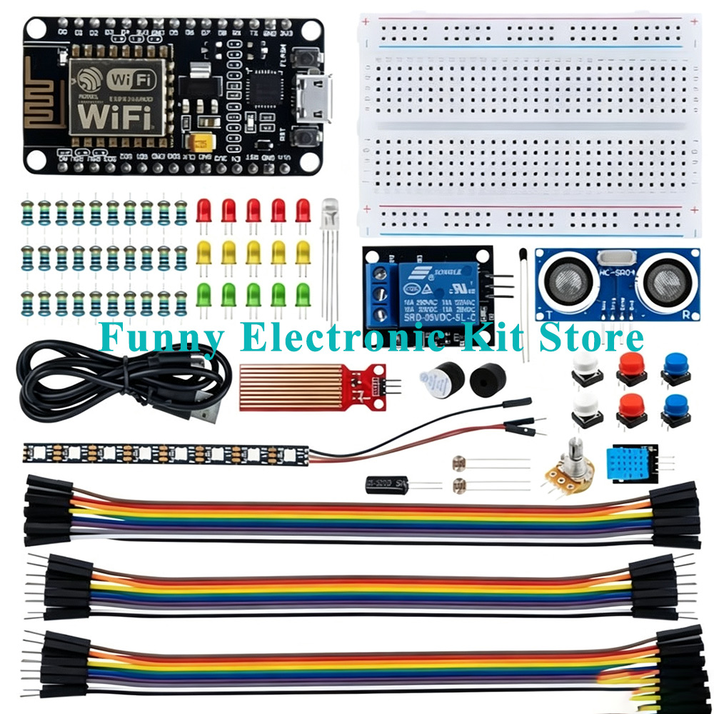 Arduino Uno Starter Kit - ESP8266 WiFi Development Board Starter Kit