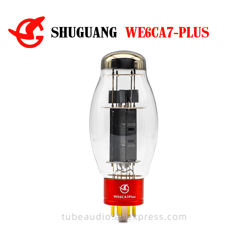 Diy Electronics Audio - 2026 SHUGUANG WE6CA7-PLUS Verkoolde Anode Vacuümbuis