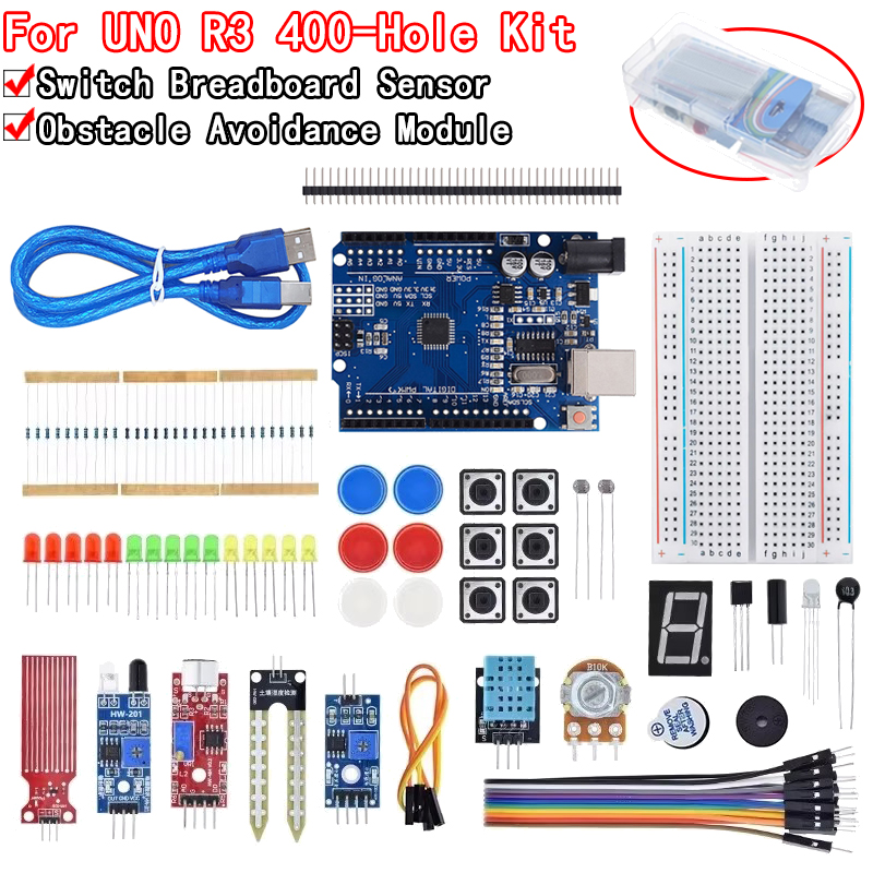 Arduino Uno Starter Kit - Basisstartset voor Arduino Uno Set R3