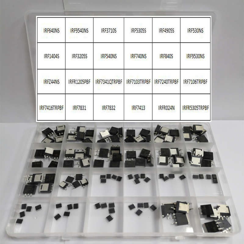 Mosfet Transistor Set - 120 Stuks IRF4905S TRLPBF TO-263 SOP-8