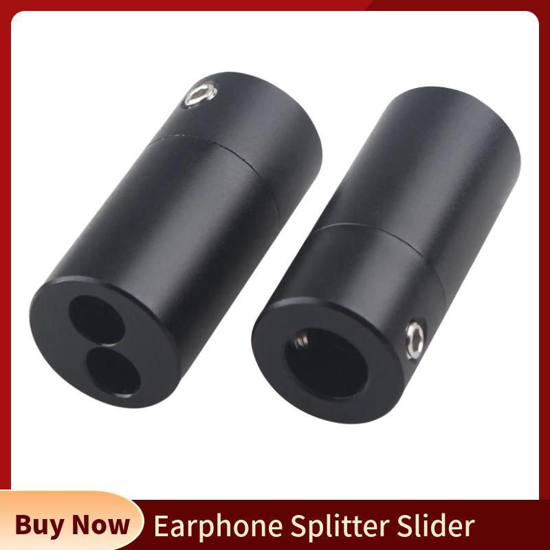 Diy Electronics Audio - Oortelefoonsplitter Slider DIY RCA-connector Audiokabel Y