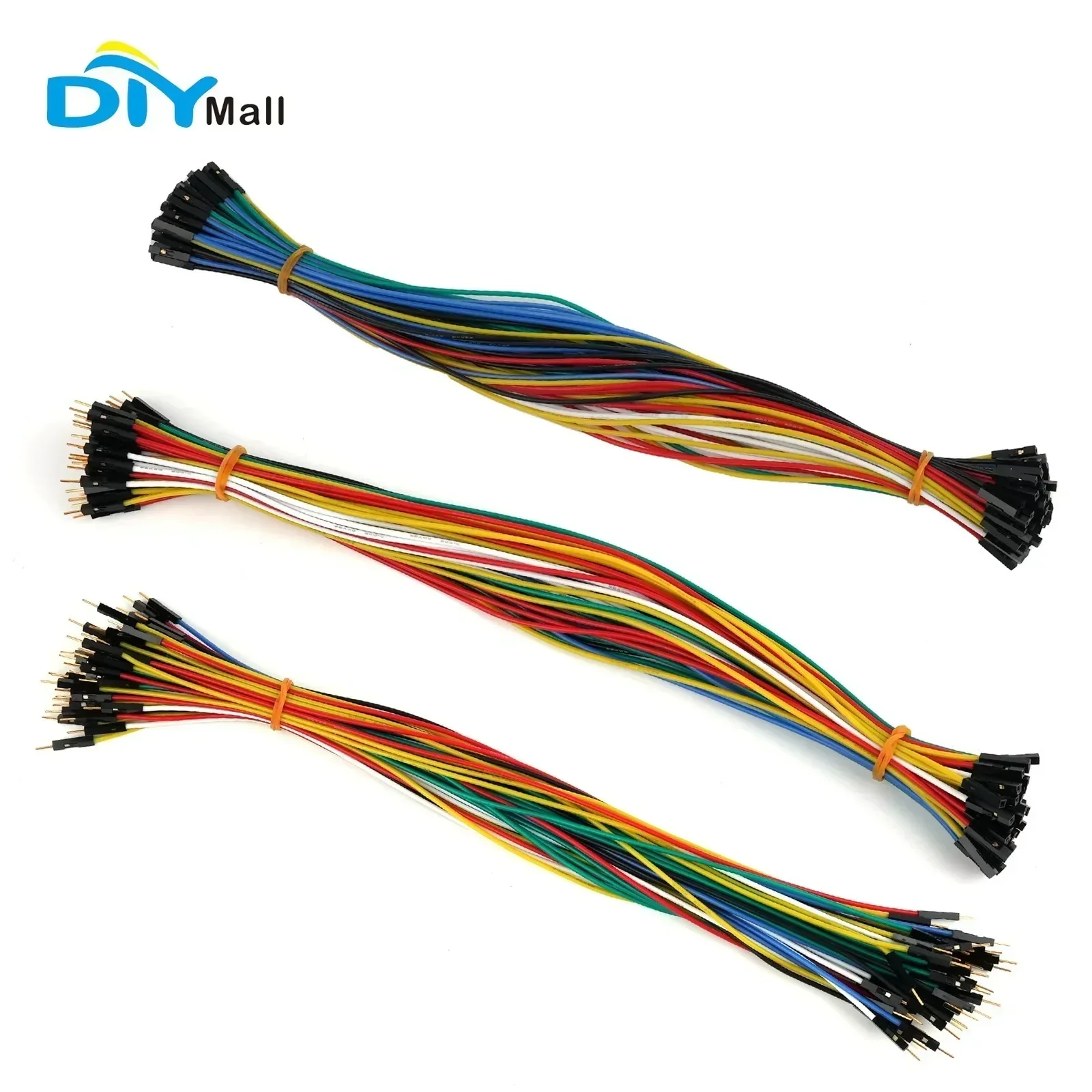 Breadboard Jumper Wire - 30 cm 22AWG siliconen jumperkabelset met