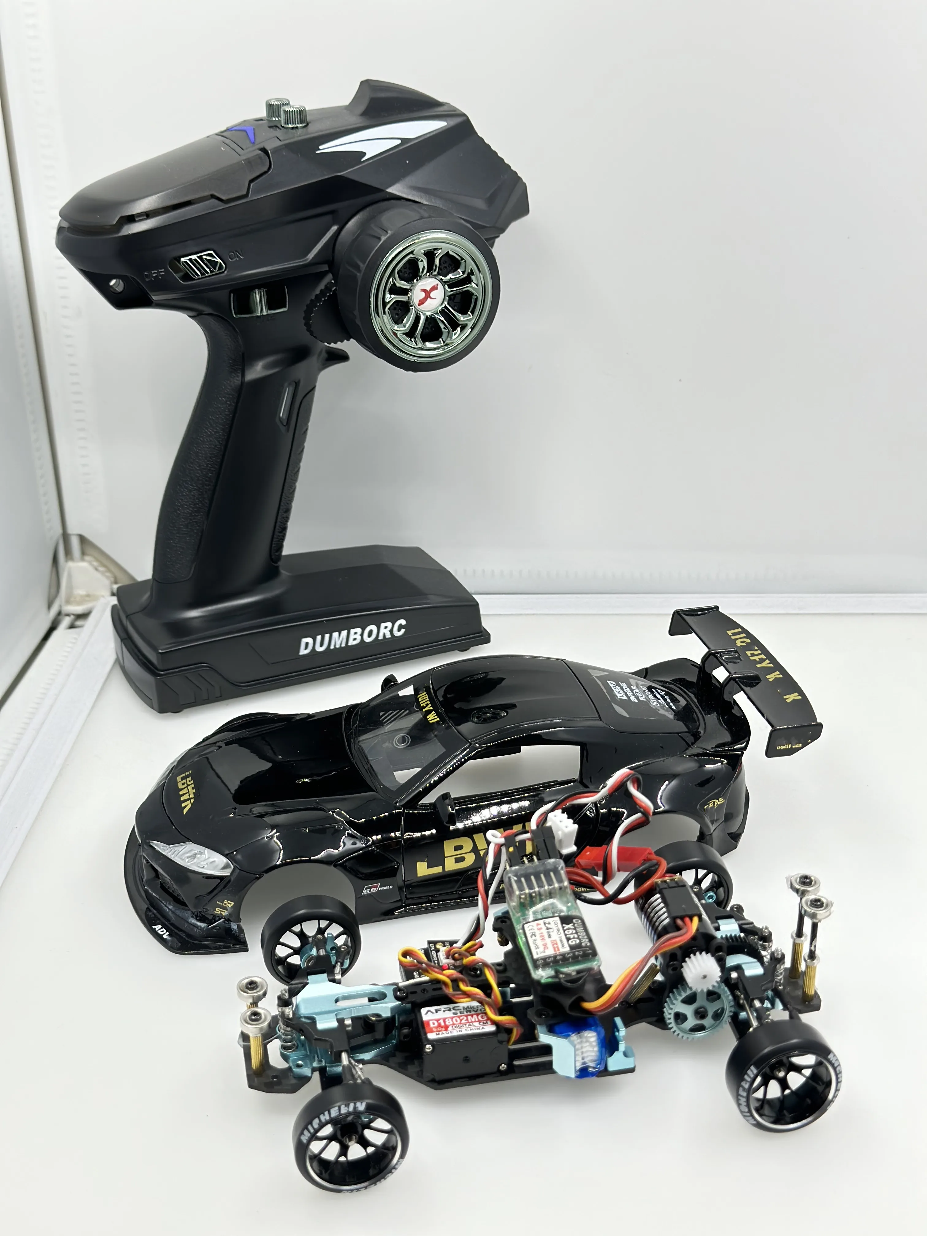 Diy Electronics Motor - RC RWD Drift Racing Car 1/24
