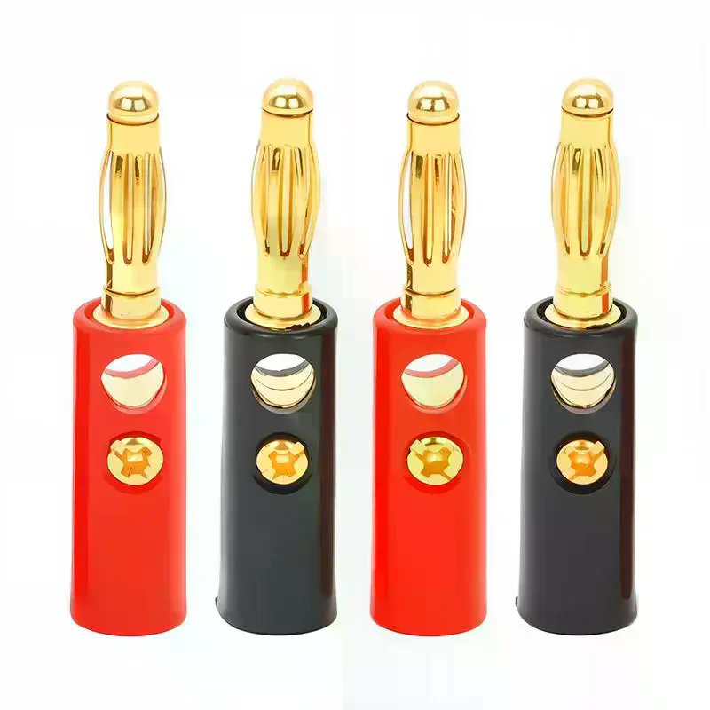 Diy Audio Electronics Projects - 4MM Banaanstekker Socket Terminal Set Hoge