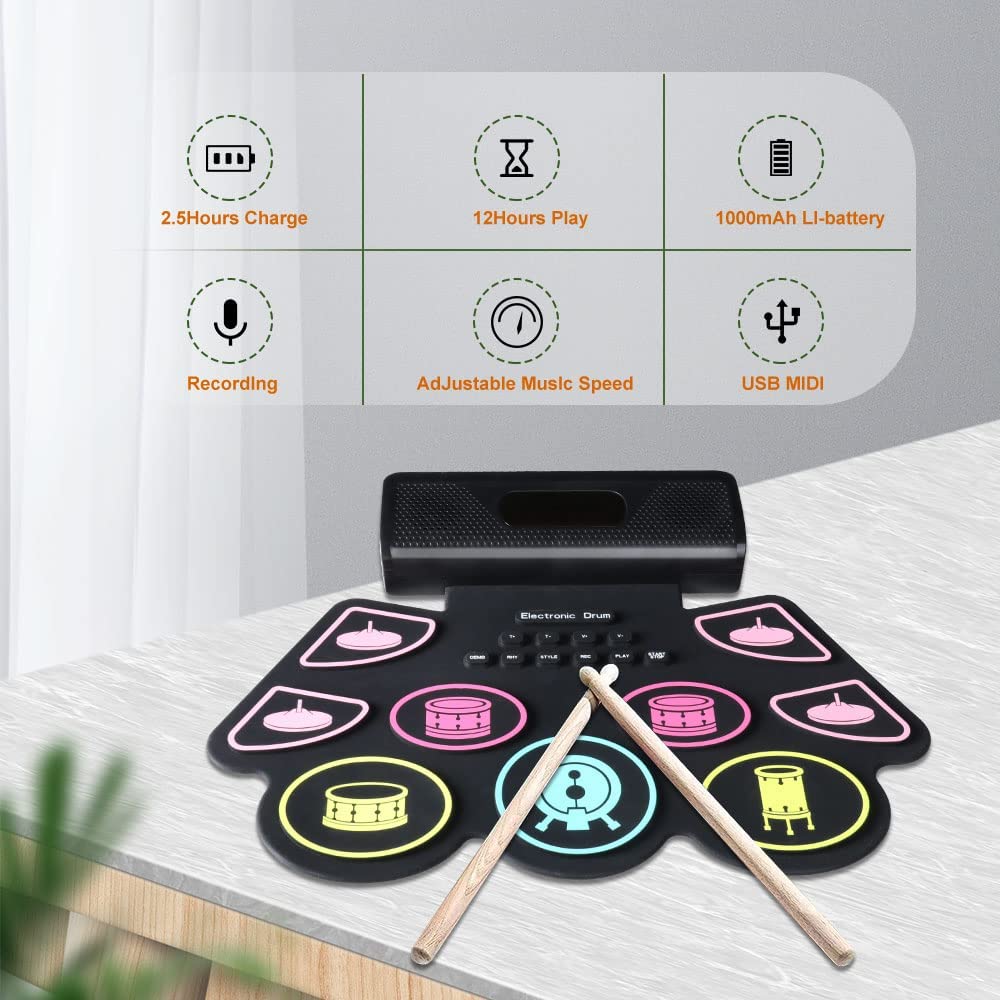 Digitale Drum Set Siliconen Po - Diy Electronics Projects For Adults recensie en prijs