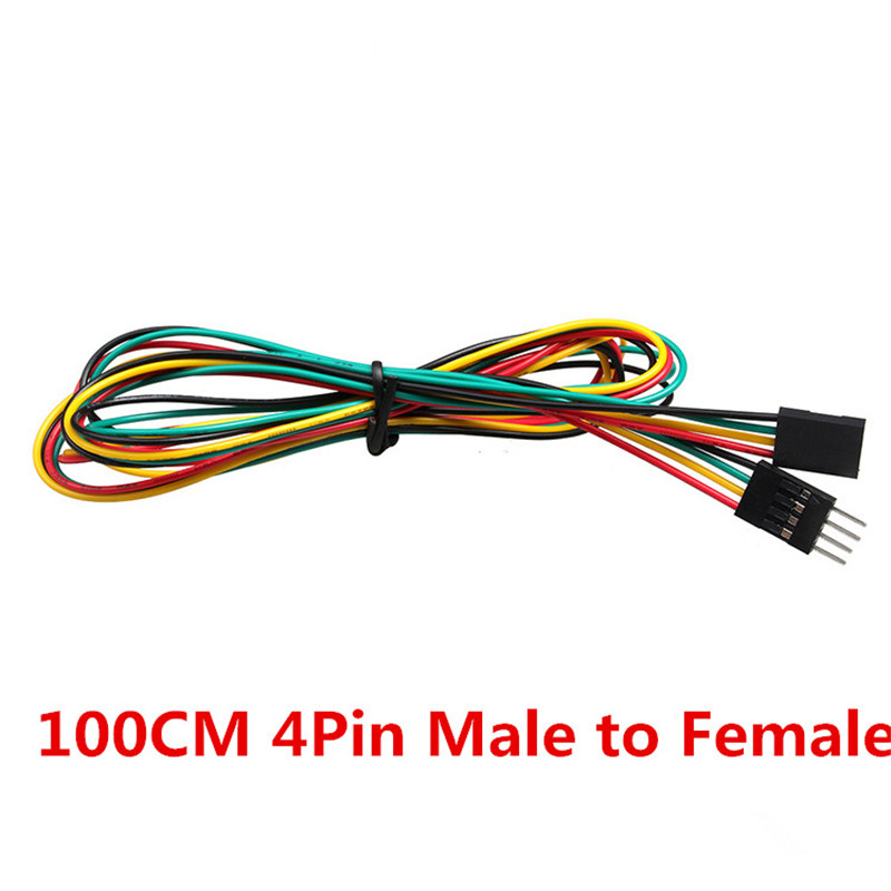 10 stks/partij 4pin 100 cm M-M - Breadboard Jumper Wire recensie en prijs