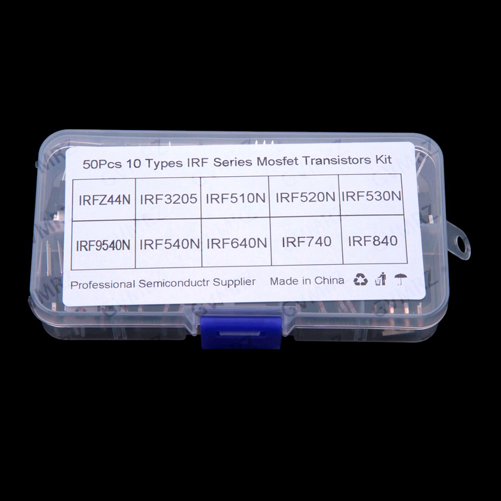 10 waarden TO-220 ​ ​ 50 STUKS - Mosfet Transistor Set recensie en prijs