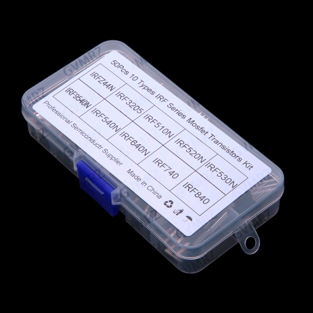 10 waarden TO-220 ​ ​ 50 STUKS - Mosfet Transistor Set recensie en prijs