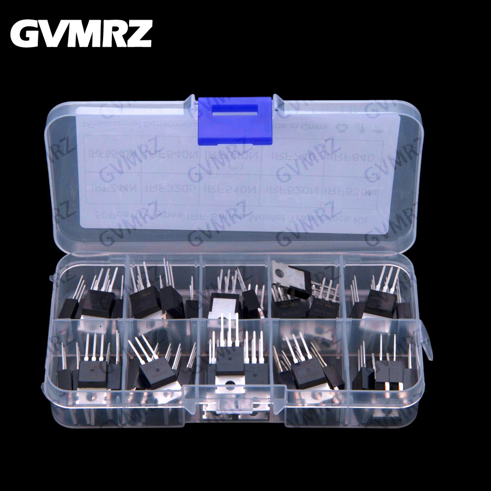 10 Waarden ​ ​ 50 STUKS IRFZ44 - Mosfet Transistor Set recensie en prijs