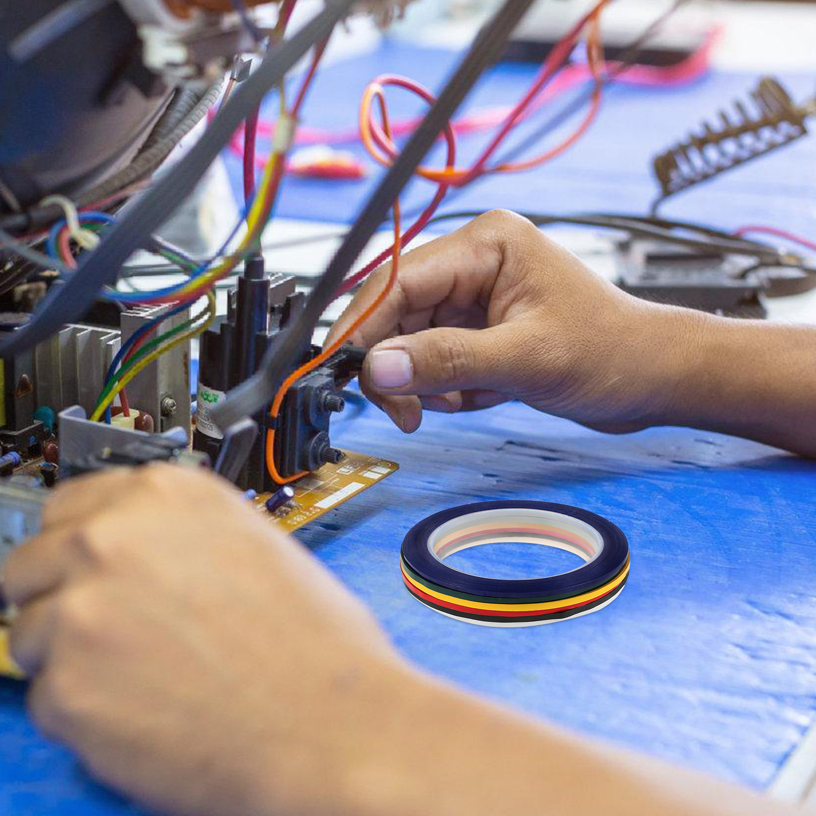 6 Rollen Isolatietape PET Poly - Diy Electronics Motor recensie en prijs