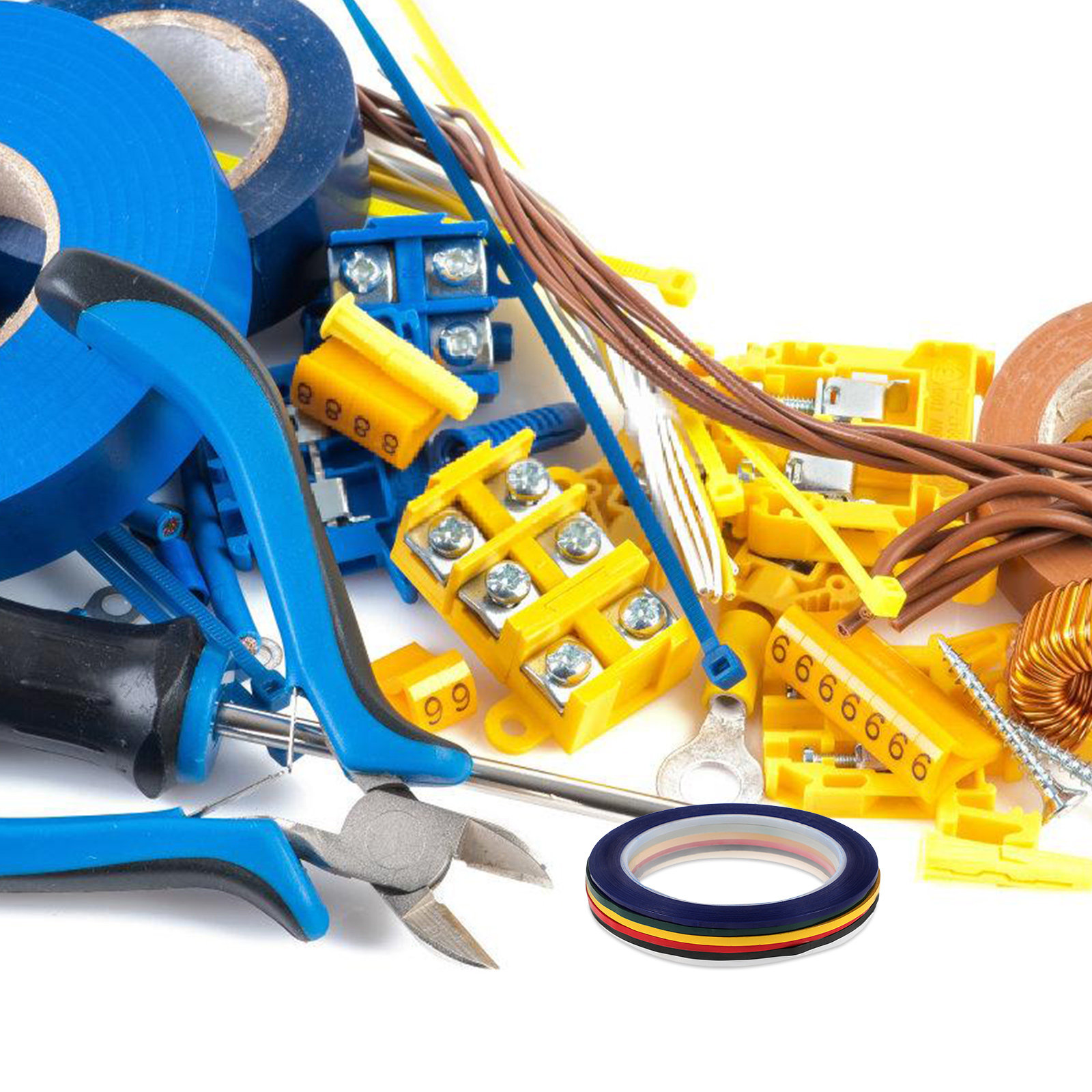 6 Rollen Isolatietape PET Poly - Diy Electronics Motor recensie en prijs