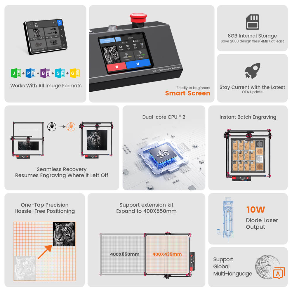 Draadloze AlgoLaser DIY KIT MK - Diy Lightsaber Electronics recensie en prijs