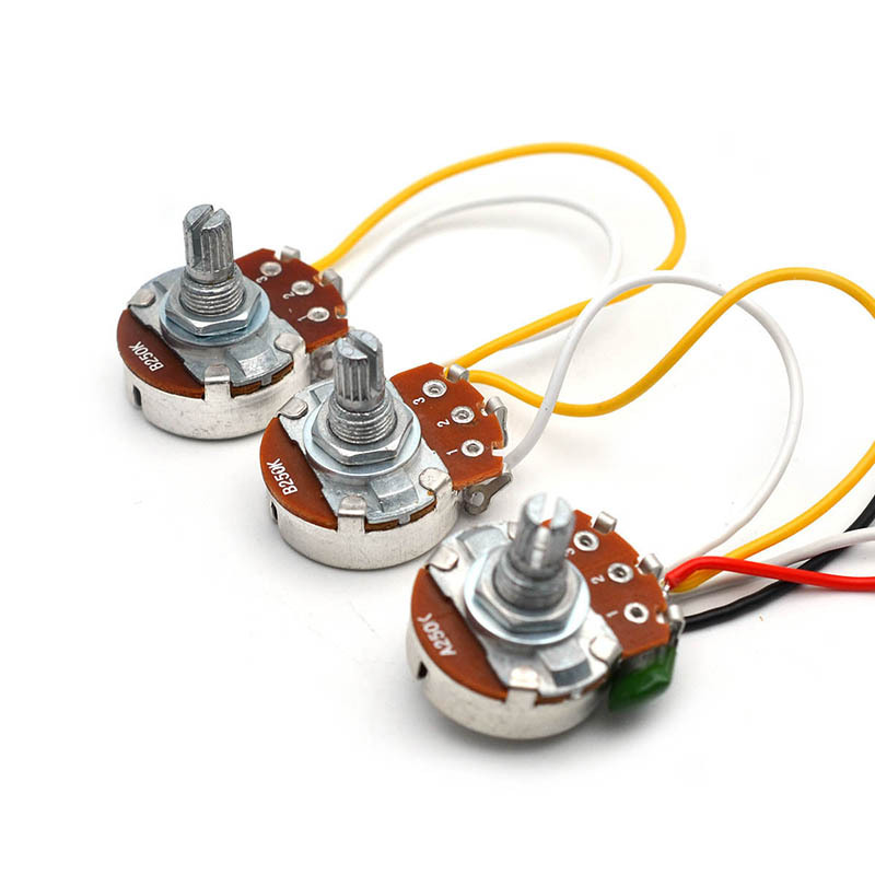 Elektrische Bas Bedradingssche - Diy Guitar Electronics Kit recensie en prijs