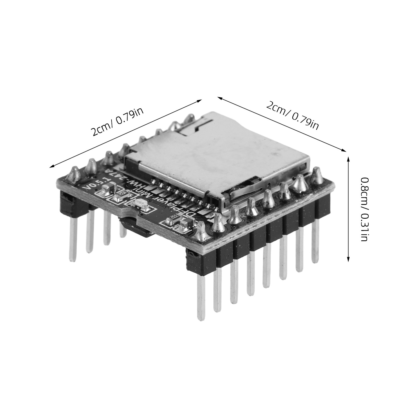 2 stuks MP3-speler module, ins - Diy Audio Electronics Projects recensie en prijs