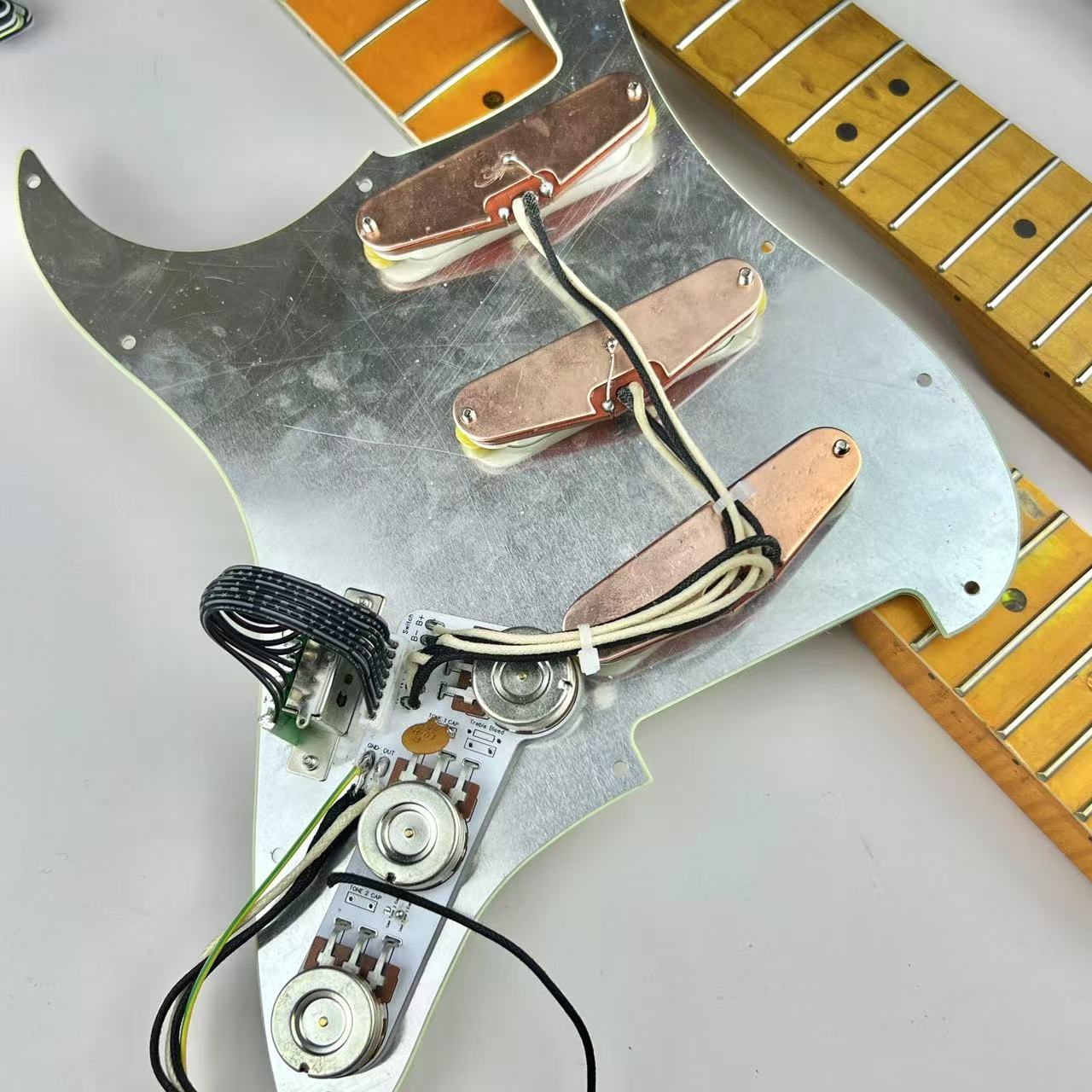 DIY Gitaar ST Slagplaat Kit SS - Diy Guitar Electronics Kit recensie en prijs