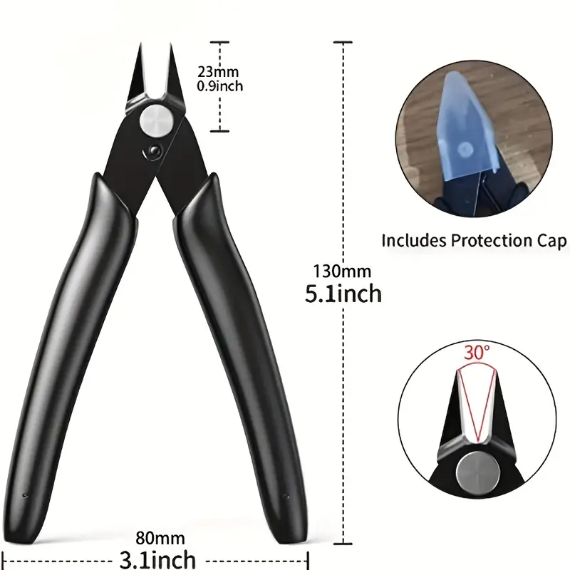 5-inch precisie-draadscharen e - Useful Diy Electronics recensie en prijs