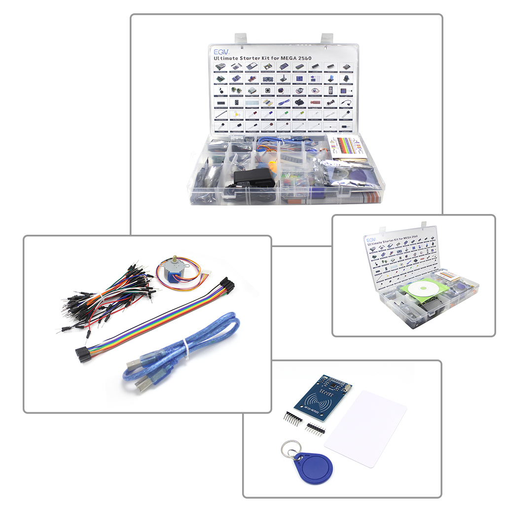 Eqv Mega 2560 Project De Meest - Arduino Uno Starter Kit recensie en prijs
