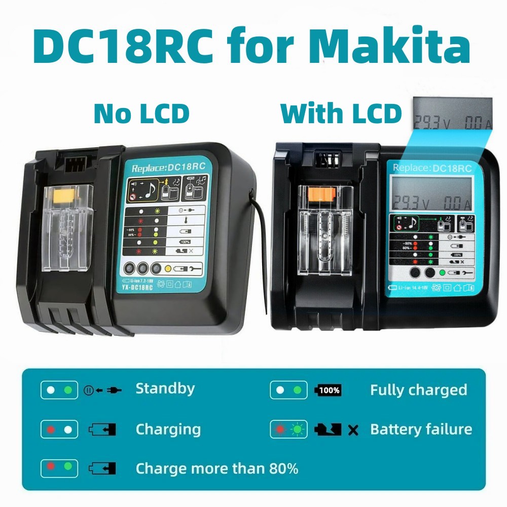 DC18RC Li-ion Batterij 3A Opla - Makita Drill Hp1640 recensie en prijs