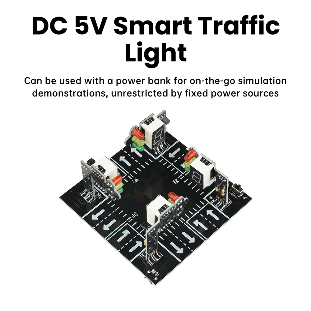 Verkeerslichtsimulatorset met  - Diy Electronics Projects For Adults recensie en prijs