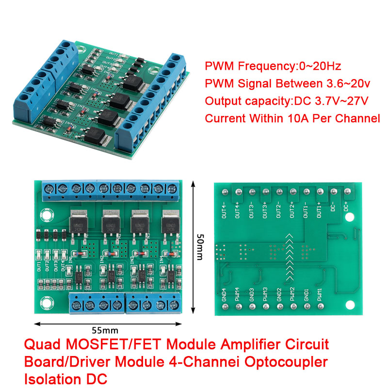 MOS FET F5305S 60N03 4-kanaals - Diy Electronics Motor recensie en prijs