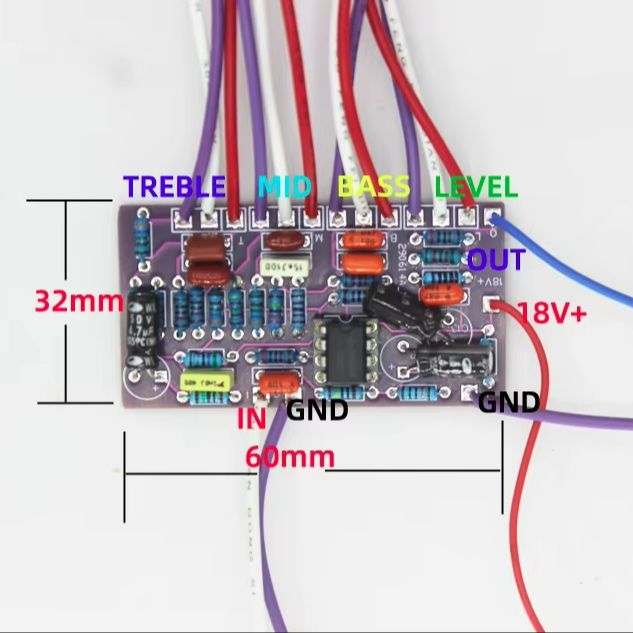Jazz Bass Active Preamp Kit, 3 - Diy Guitar Electronics Kit recensie en prijs