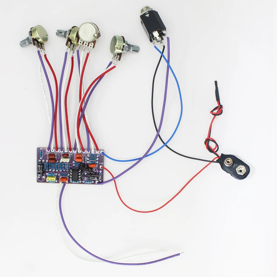 Jazz Bass Active Preamp Kit, 3 - Diy Guitar Electronics Kit recensie en prijs