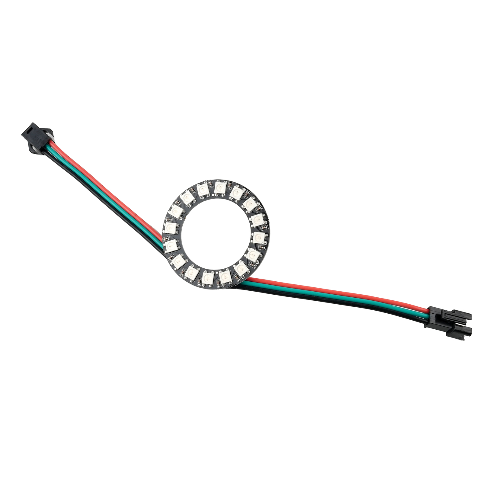 16LED WS2812B RGB Ring Adresse - Diy Electronics Address recensie en prijs