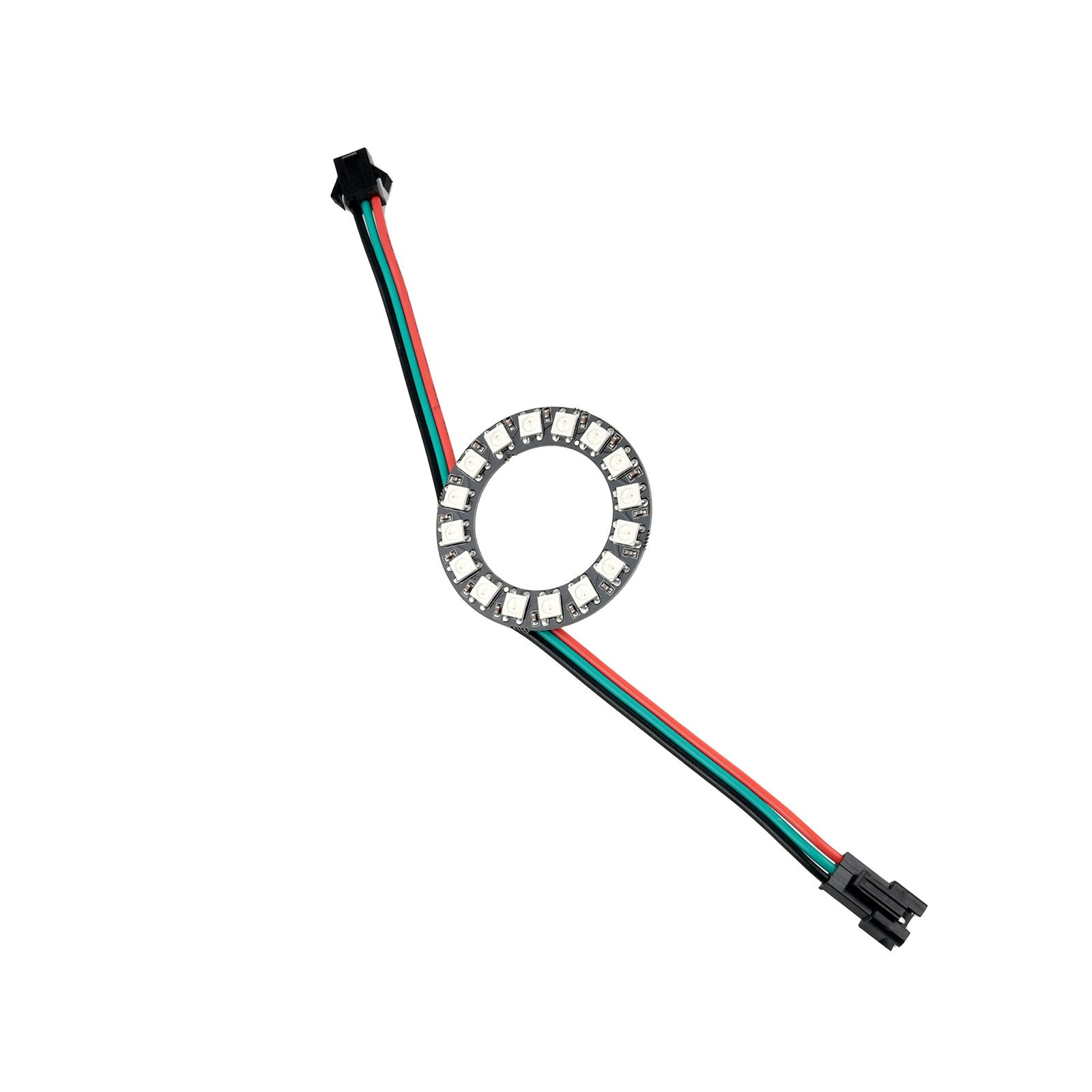 16LED WS2812B RGB Ring Adresse - Diy Electronics Address recensie en prijs