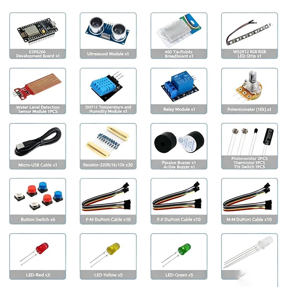 ESP8266 WiFi Development Board - Arduino Uno Starter Kit recensie en prijs