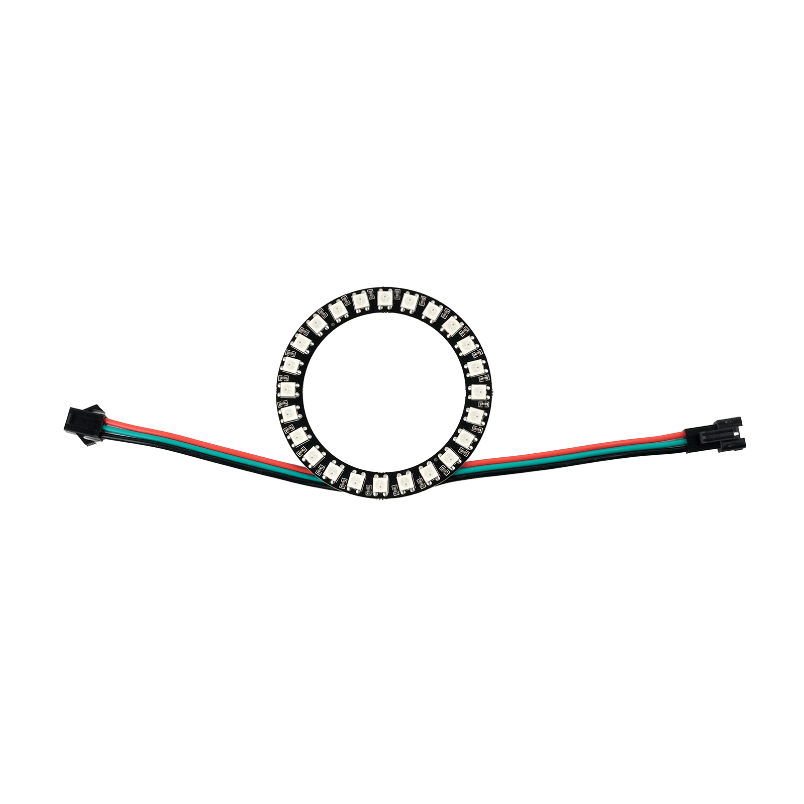 Slimme WS2812B 24LED Ringlamp  - Diy Electronics Address recensie en prijs