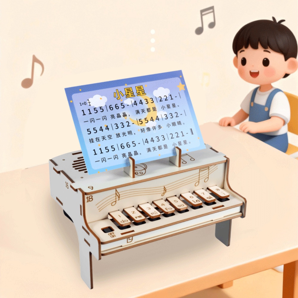 DIY houten elektronische piano - Diy Electronics Projects For Adults recensie en prijs