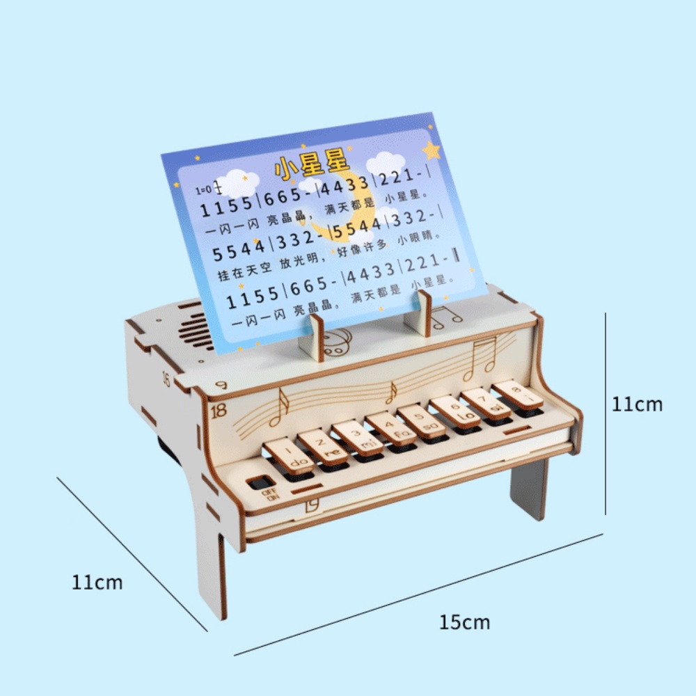 DIY houten elektronische piano - Diy Electronics Projects For Adults recensie en prijs