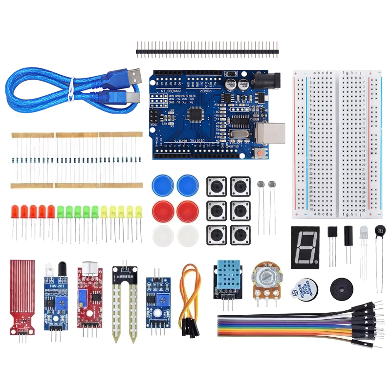 Basisstartset voor Arduino Uno - Arduino Uno Starter Kit recensie en prijs