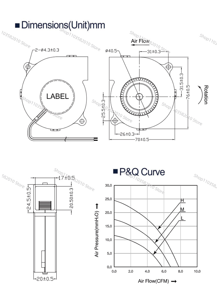 Ultraslanke 75mm DC centrifuga - Diy Electronics Cabinet recensie en prijs