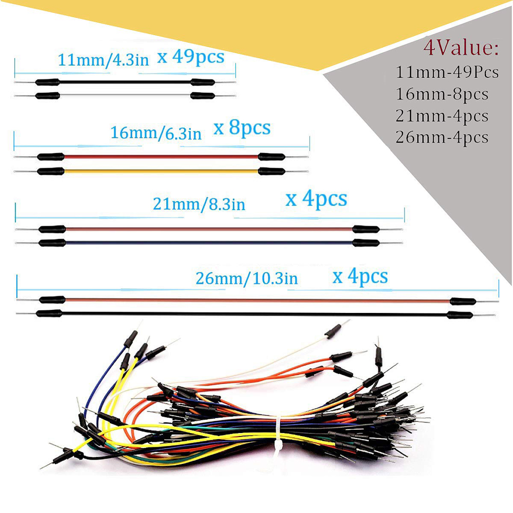 Broodplank Jumper Wire Kit met - Breadboard Jumper Wire recensie en prijs