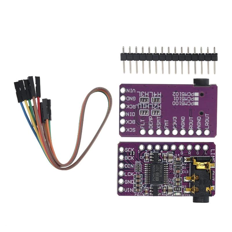 PCM5102 I2S DAC Decoder Board  - Diy Audio Electronics Projects recensie en prijs
