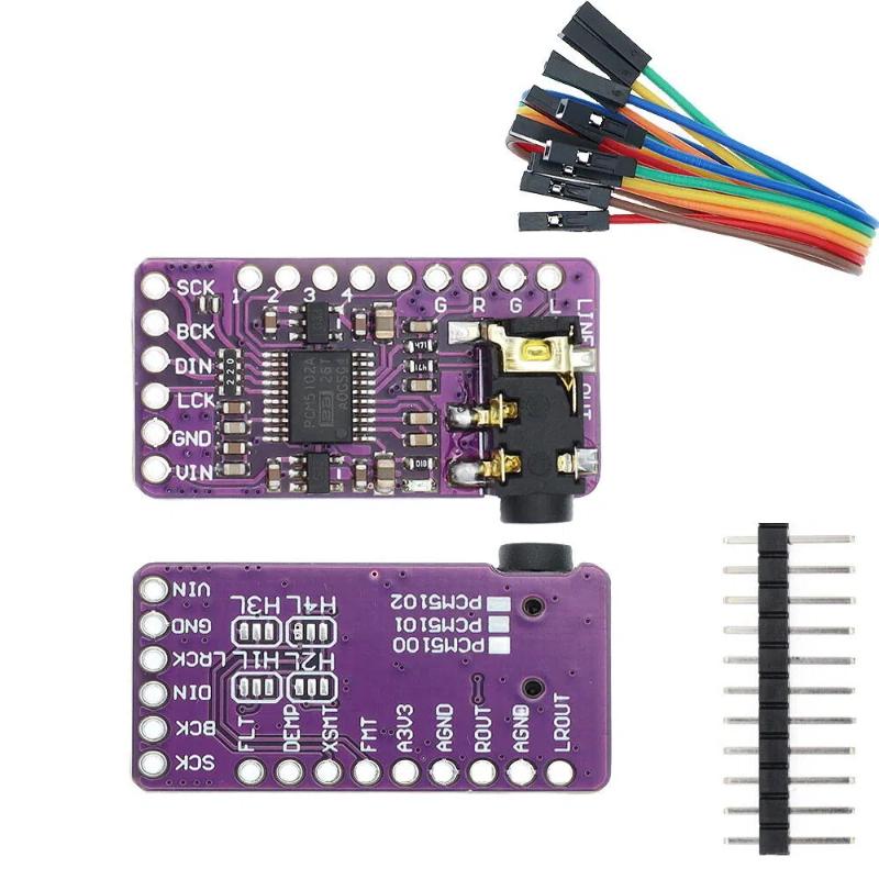 PCM5102 I2S DAC Decoder Board  - Diy Audio Electronics Projects recensie en prijs